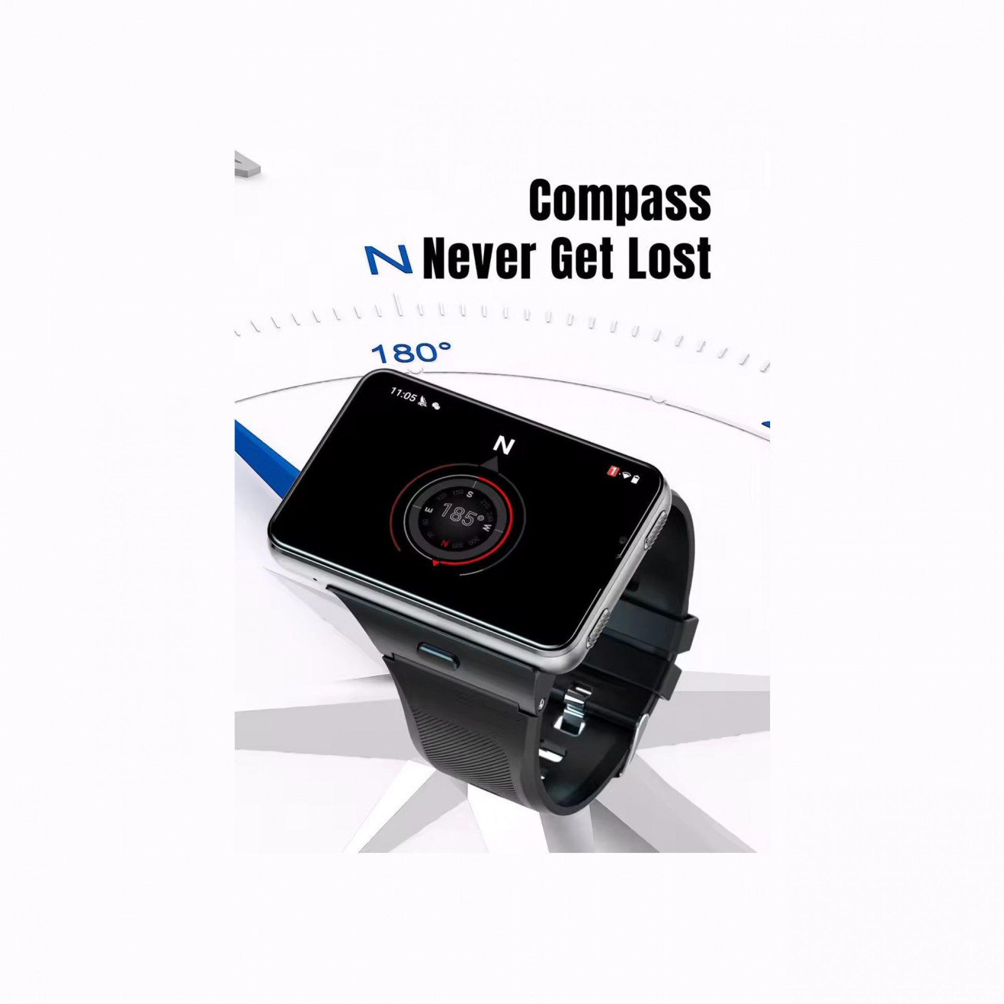 Смарт-годинник S999 4G LTE Smart Watch Android 11.0 OS 4GB RAM 64GB ROM 2.88"
